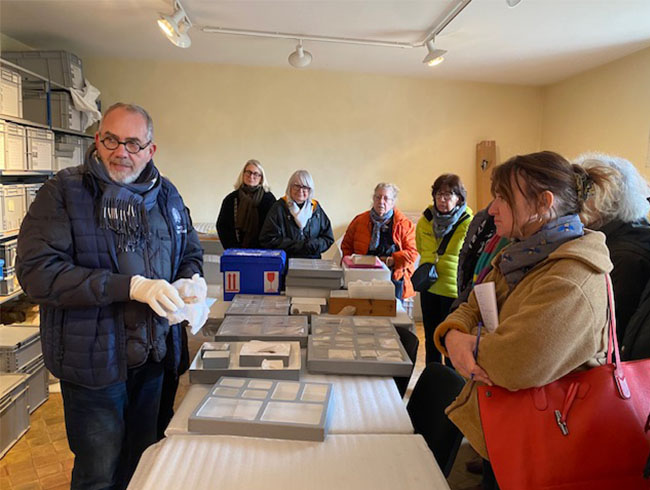Visite de l’atelier des Santons de Provence.